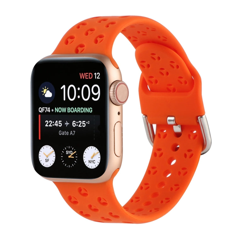 Hollow Out Silicone Watchband For Apple Watch Series