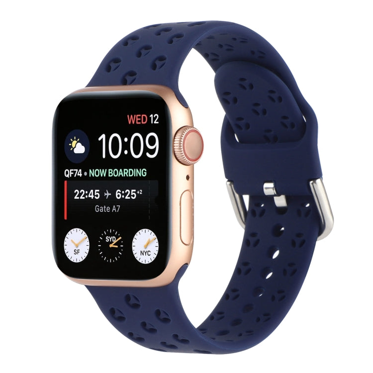 Hollow Out Silicone Watchband For Apple Watch Series