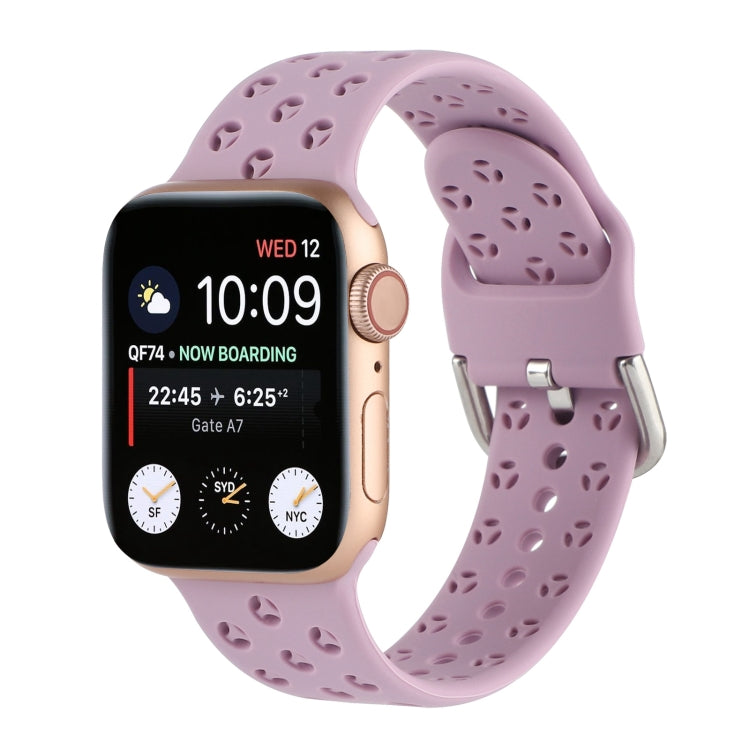 Hollow Out Silicone Watchband For Apple Watch Series