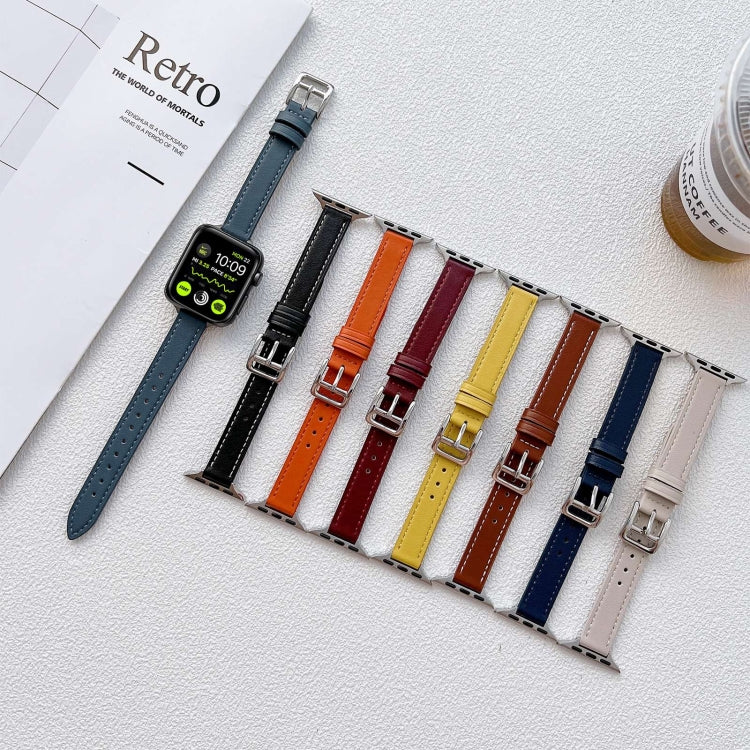 Leather Watchband For Apple Watch Series