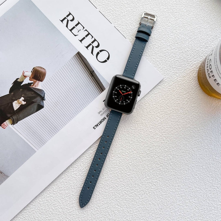 Leather Watchband For Apple Watch Series