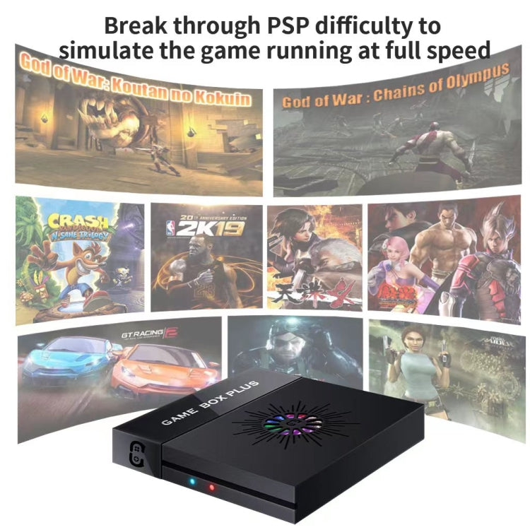 X6 Game Box 4K Video Games Console Magic Box with 2.4GHz Controller