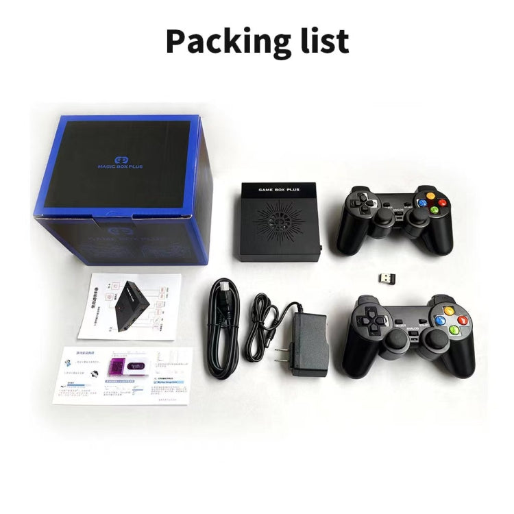 X6 Game Box 4K Video Games Console Magic Box with 2.4GHz Controller