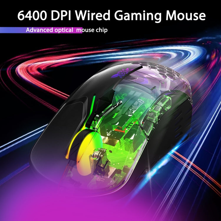 ONIKUMA CW902 RGB Lighting Wired Mouse