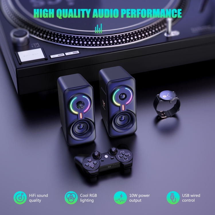 ONIKUMA L6 RGB Lighting Computer Audio with Bluetooth Function