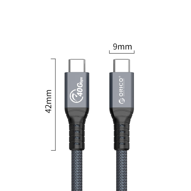 ORICO 40Gbps Thunderbolt 4 USB-C / Tpye-C Data Cable