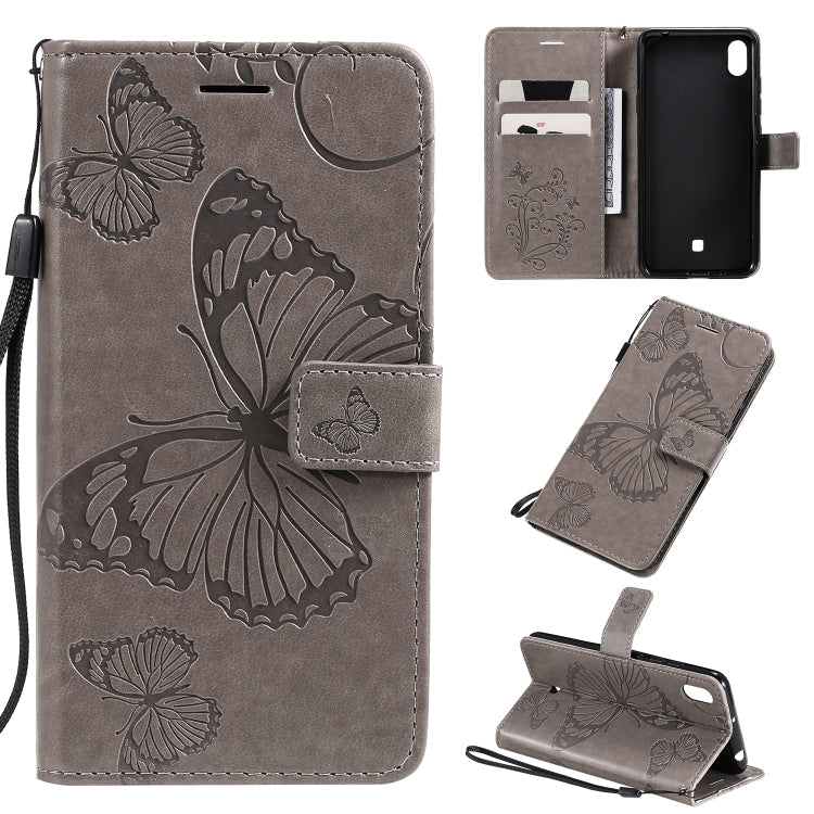 Pressed Printing Butterfly Pattern Horizontal Flip PU Leather Case with Holder & Card Slots & Wallet & Lanyard, Series 1 My Store