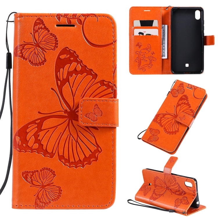 Pressed Printing Butterfly Pattern Horizontal Flip PU Leather Case with Holder & Card Slots & Wallet & Lanyard, Series 1 My Store