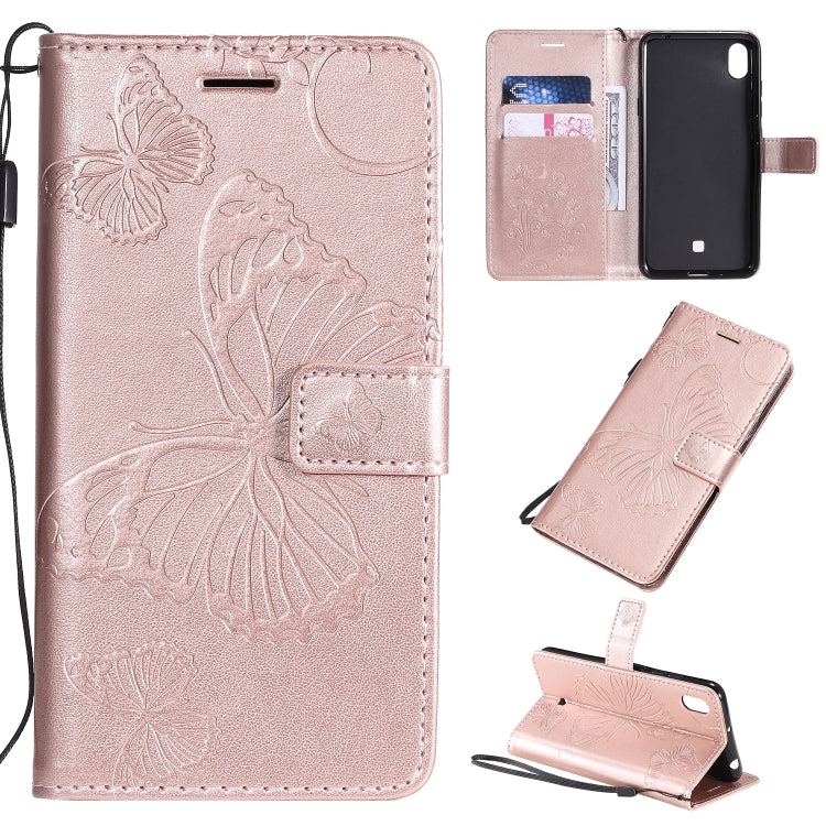 Pressed Printing Butterfly Pattern Horizontal Flip PU Leather Case with Holder & Card Slots & Wallet & Lanyard, Series 1 My Store