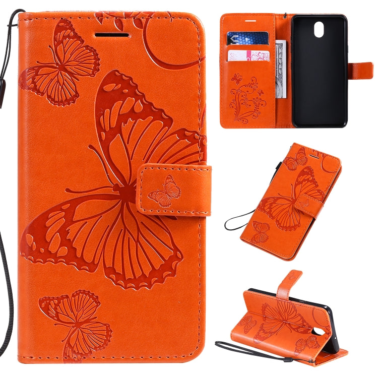 Pressed Printing Butterfly Pattern Horizontal Flip PU Leather Case with Holder & Card Slots & Wallet & Lanyard, Series 2 My Store