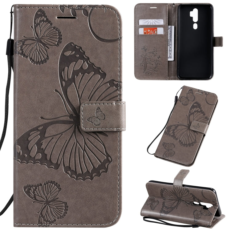 Pressed Printing Butterfly Pattern Horizontal Flip PU Leather Case with Holder & Card Slots & Wallet & Lanyard, Series 2 My Store