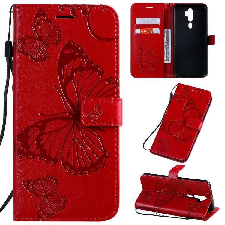 Pressed Printing Butterfly Pattern Horizontal Flip PU Leather Case with Holder & Card Slots & Wallet & Lanyard, Series 2 My Store