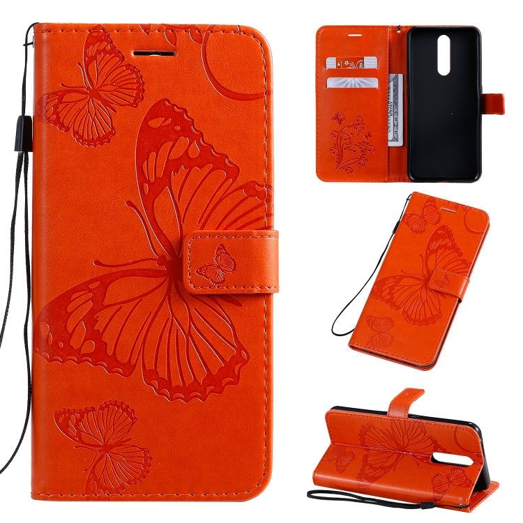 Pressed Printing Butterfly Pattern Horizontal Flip PU Leather Case with Holder & Card Slots & Wallet & Lanyard, Series 1 My Store