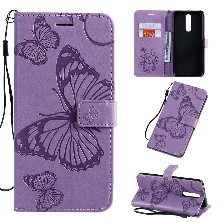 Pressed Printing Butterfly Pattern Horizontal Flip PU Leather Case with Holder & Card Slots & Wallet & Lanyard, Series 1 My Store