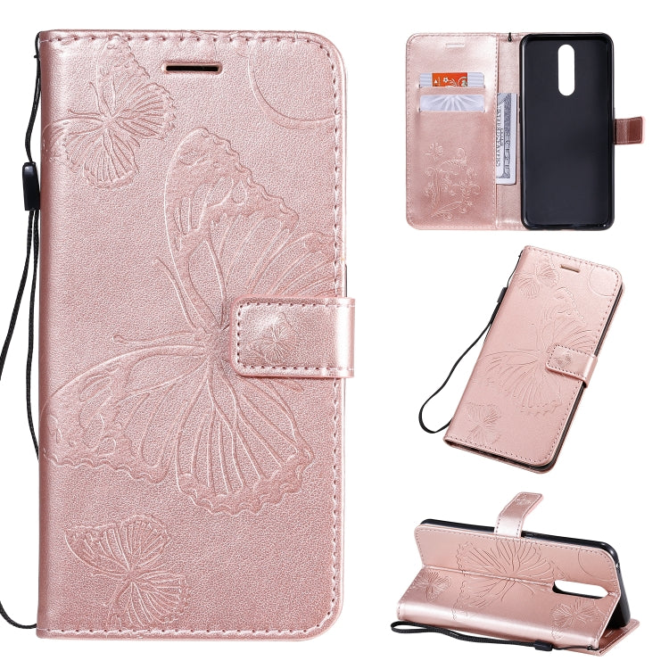 Pressed Printing Butterfly Pattern Horizontal Flip PU Leather Case with Holder & Card Slots & Wallet & Lanyard, Series 1 My Store