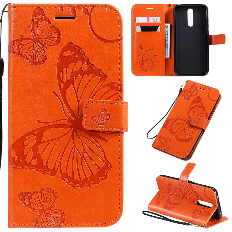 Pressed Printing Butterfly Pattern Horizontal Flip PU Leather Case with Holder & Card Slots & Wallet & Lanyard, Series 1 My Store