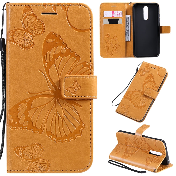 Pressed Printing Butterfly Pattern Horizontal Flip PU Leather Case with Holder & Card Slots & Wallet & Lanyard, Series 1 My Store