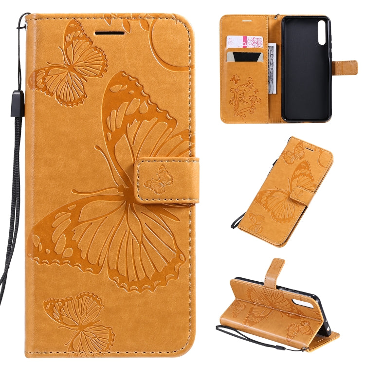 Pressed Printing Butterfly Pattern Horizontal Flip PU Leather Case with Holder & Card Slots & Wallet & Lanyard, Series 6