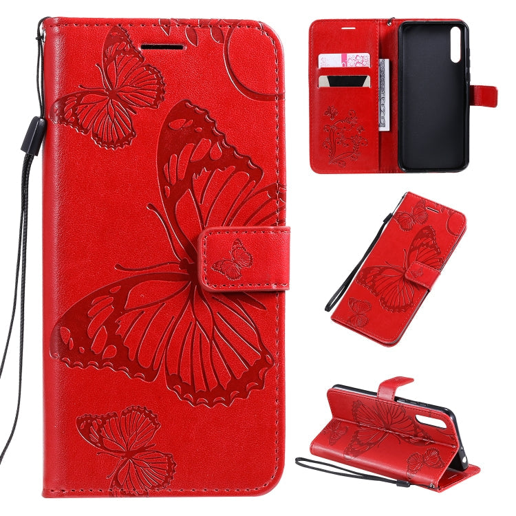 Pressed Printing Butterfly Pattern Horizontal Flip PU Leather Case with Holder & Card Slots & Wallet & Lanyard, Series 6 My Store