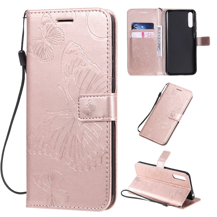 Pressed Printing Butterfly Pattern Horizontal Flip PU Leather Case with Holder & Card Slots & Wallet & Lanyard, Series 6 My Store