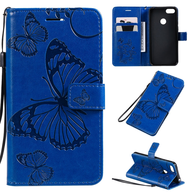 Pressed Printing Butterfly Pattern Horizontal Flip PU Leather Case with Holder & Card Slots & Wallet & Lanyard, Series 4 My Store