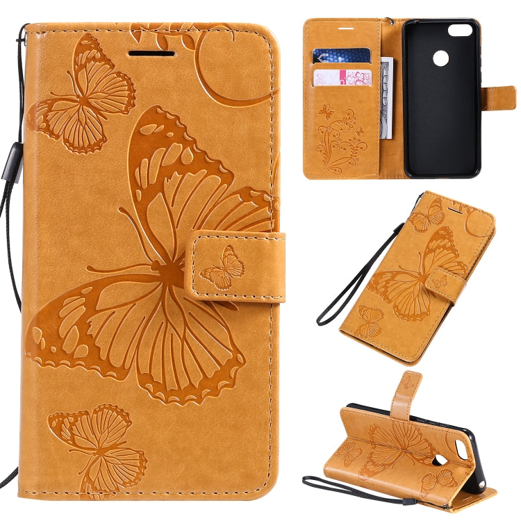 Pressed Printing Butterfly Pattern Horizontal Flip PU Leather Case with Holder & Card Slots & Wallet & Lanyard, Series 4 My Store