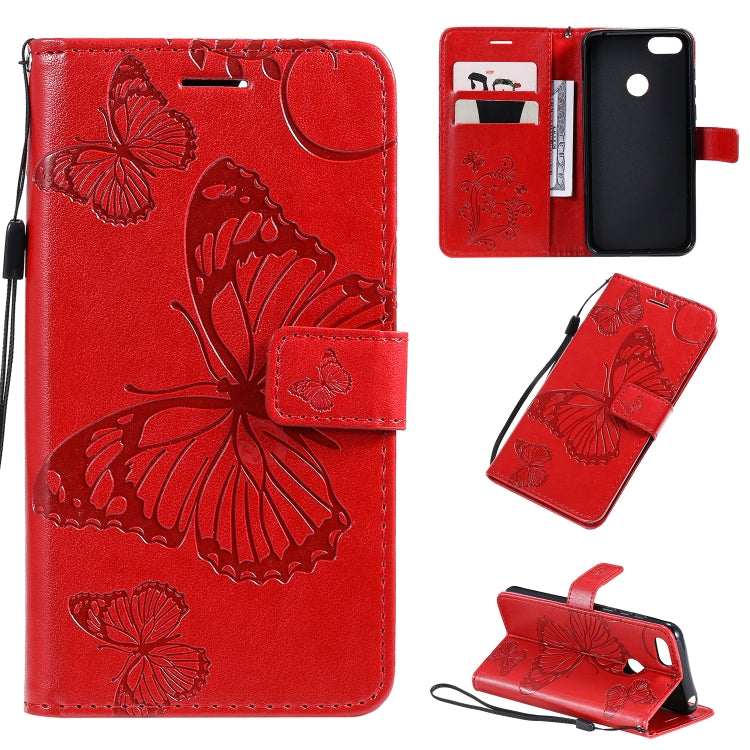 Pressed Printing Butterfly Pattern Horizontal Flip PU Leather Case with Holder & Card Slots & Wallet & Lanyard, Series 4 My Store