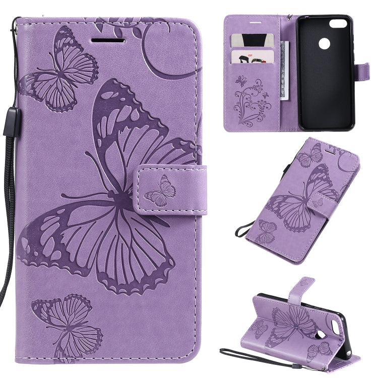 Pressed Printing Butterfly Pattern Horizontal Flip PU Leather Case with Holder & Card Slots & Wallet & Lanyard, Series 4 My Store