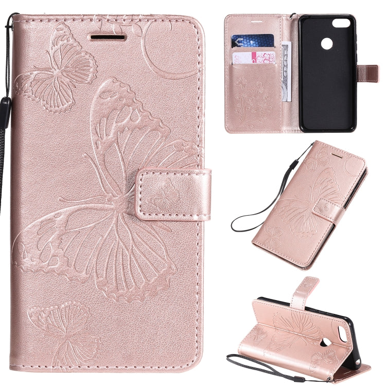 Pressed Printing Butterfly Pattern Horizontal Flip PU Leather Case with Holder & Card Slots & Wallet & Lanyard, Series 4 My Store