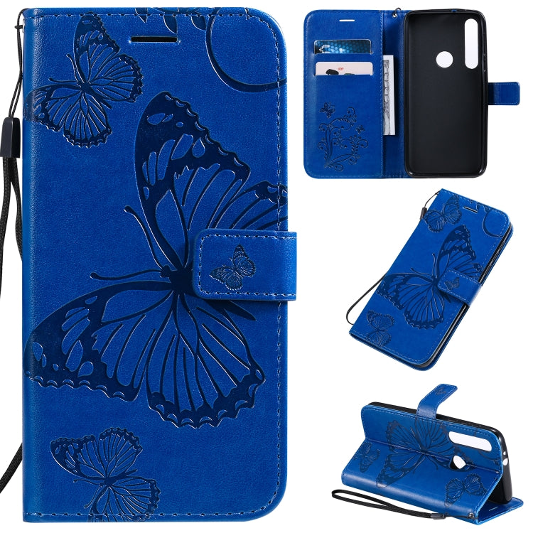 Pressed Printing Butterfly Pattern Horizontal Flip PU Leather Case with Holder & Card Slots & Wallet & Lanyard, Series 6