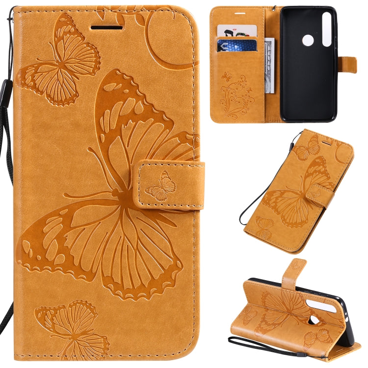 Pressed Printing Butterfly Pattern Horizontal Flip PU Leather Case with Holder & Card Slots & Wallet & Lanyard, Series 6