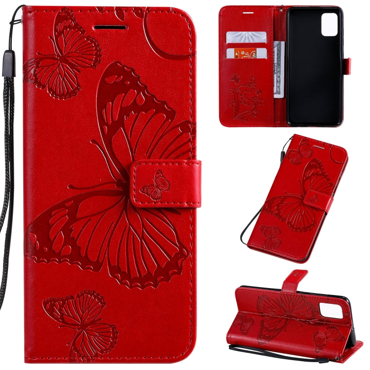 Pressed Printing Butterfly Pattern Horizontal Flip PU Leather Case with Holder & Card Slots & Wallet & Lanyard, Series 4 My Store