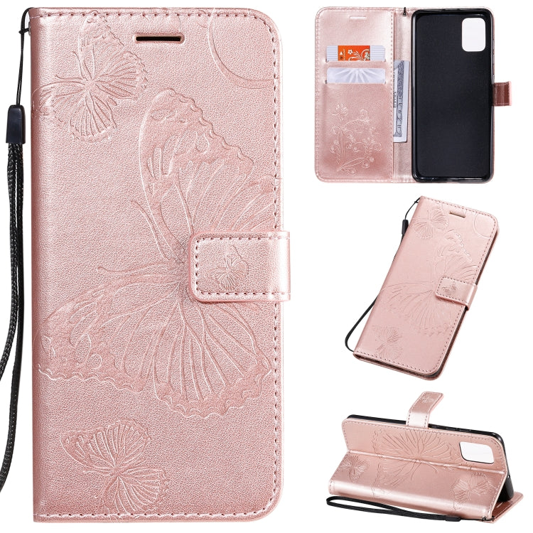 Pressed Printing Butterfly Pattern Horizontal Flip PU Leather Case with Holder & Card Slots & Wallet & Lanyard, Series 4 My Store