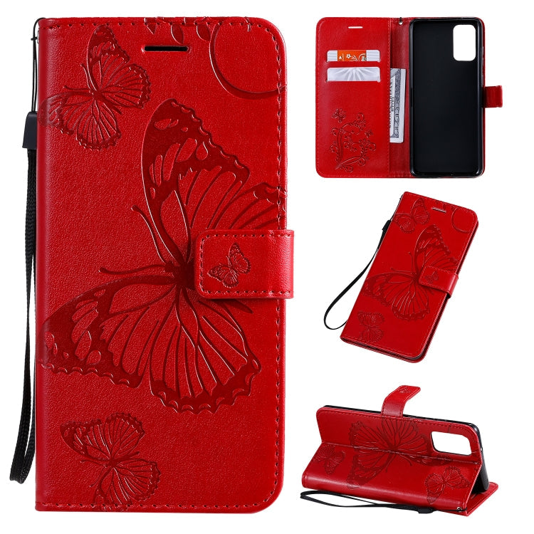 Pressed Printing Butterfly Pattern Horizontal Flip PU Leather Case with Holder & Card Slots & Wallet & Lanyard, Series 4 My Store