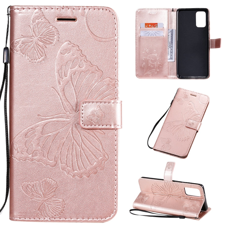 Pressed Printing Butterfly Pattern Horizontal Flip PU Leather Case with Holder & Card Slots & Wallet & Lanyard, Series 4 My Store