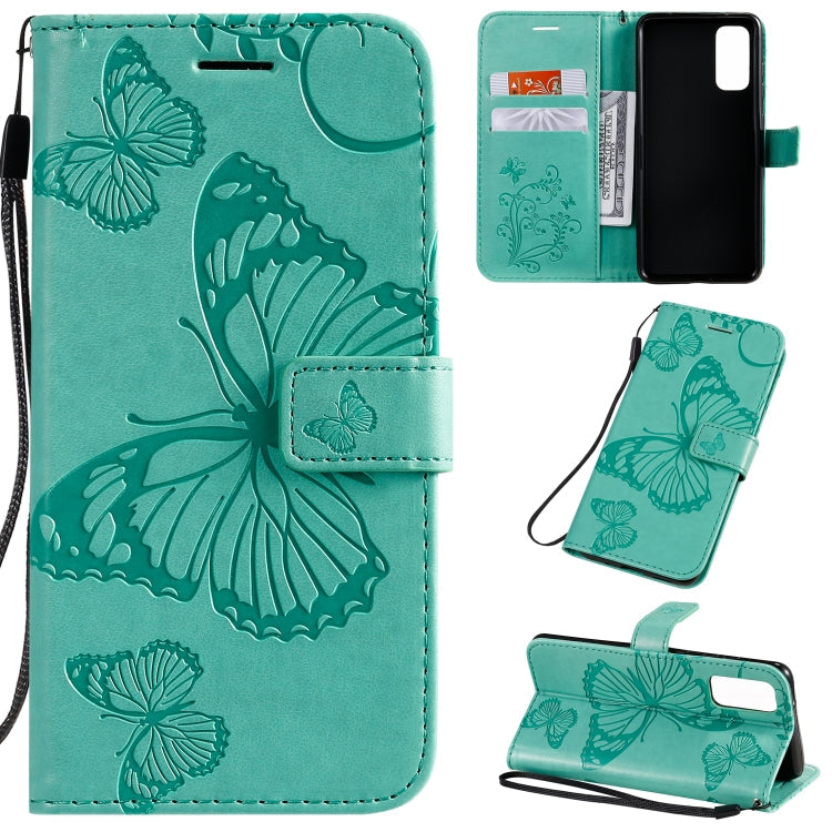 Pressed Printing Butterfly Pattern Horizontal Flip PU Leather Case with Holder & Card Slots & Wallet & Lanyard, Series 3 My Store