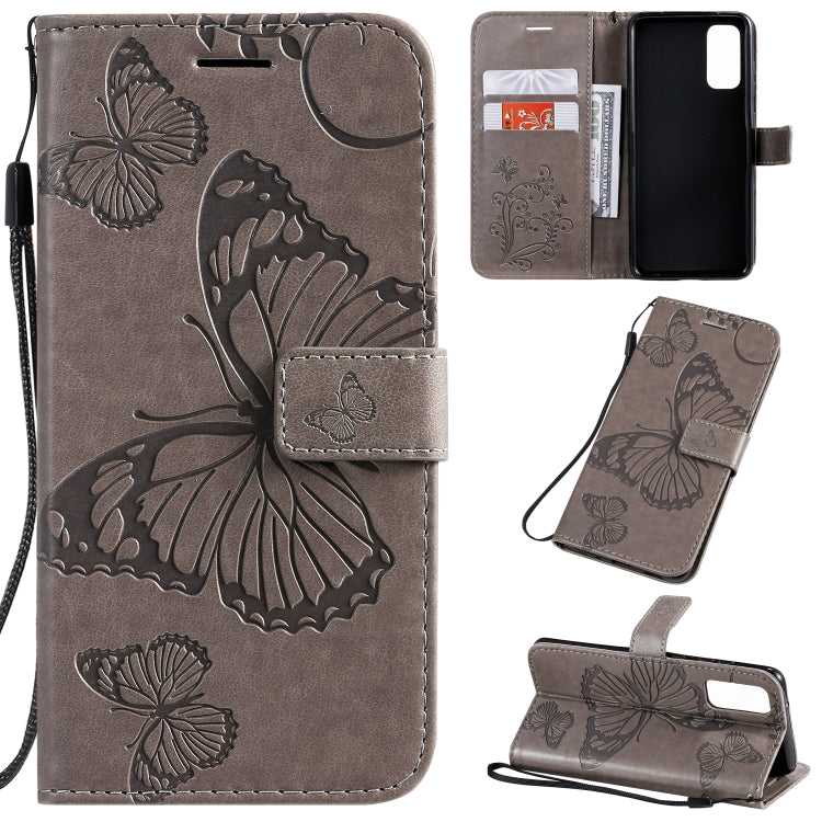 Pressed Printing Butterfly Pattern Horizontal Flip PU Leather Case with Holder & Card Slots & Wallet & Lanyard, Series 3 My Store