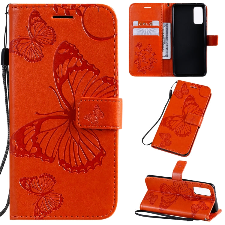 Pressed Printing Butterfly Pattern Horizontal Flip PU Leather Case with Holder & Card Slots & Wallet & Lanyard, Series 3 My Store