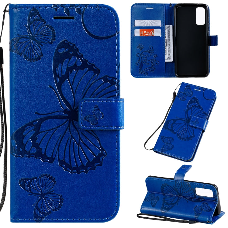 Pressed Printing Butterfly Pattern Horizontal Flip PU Leather Case with Holder & Card Slots & Wallet & Lanyard, Series 3 My Store