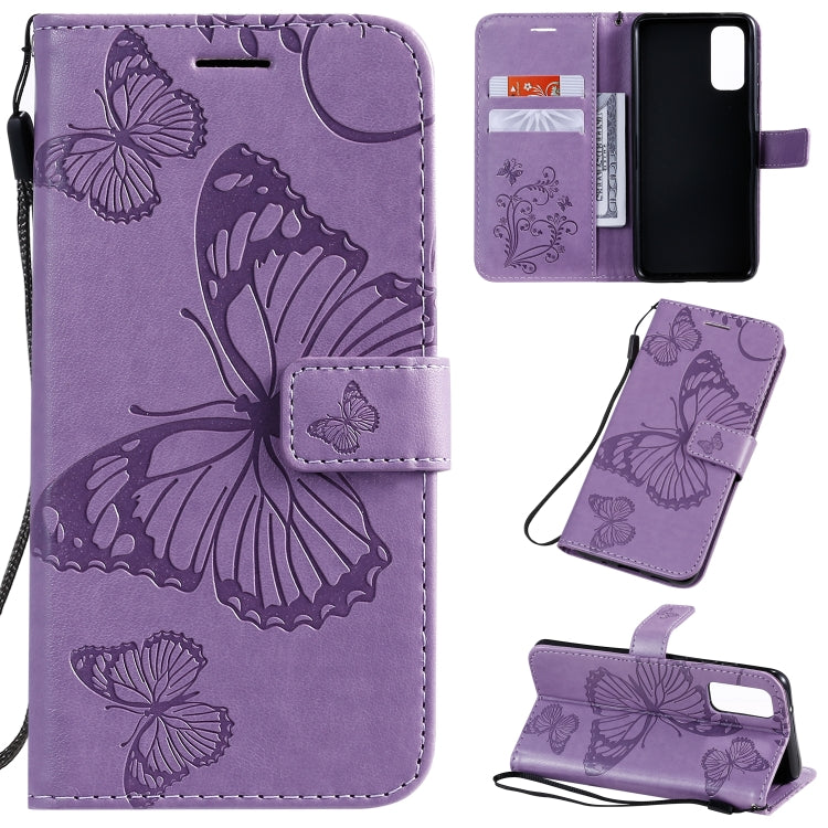 Pressed Printing Butterfly Pattern Horizontal Flip PU Leather Case with Holder & Card Slots & Wallet & Lanyard, Series 3 My Store