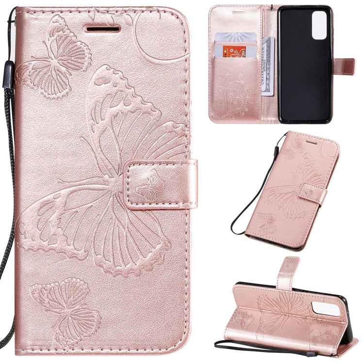 Pressed Printing Butterfly Pattern Horizontal Flip PU Leather Case with Holder & Card Slots & Wallet & Lanyard, Series 3 My Store