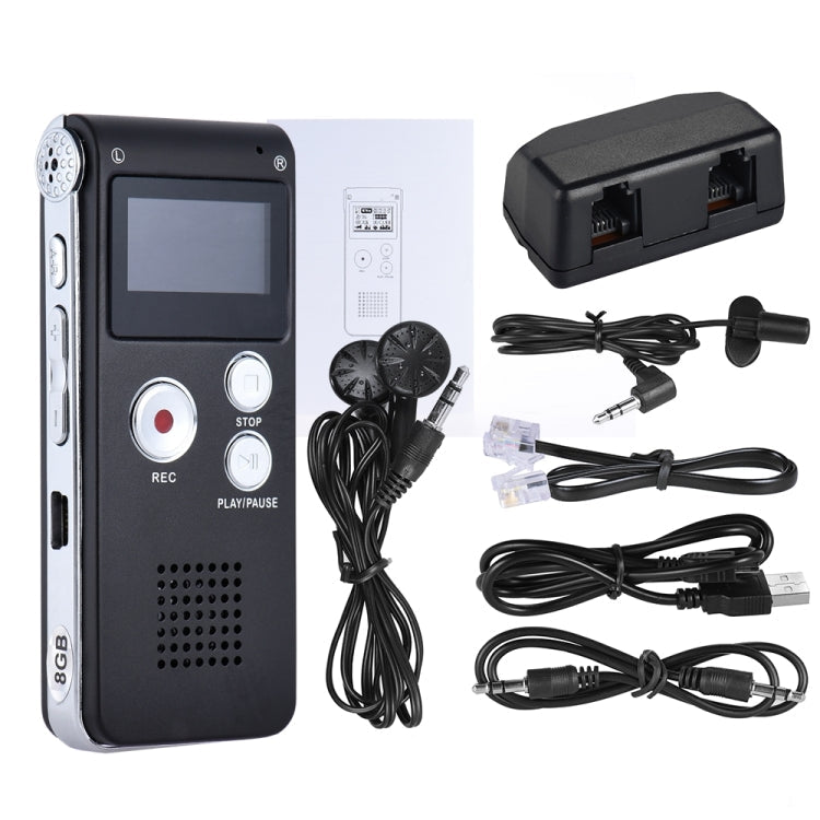 USB Dictaphone Digital Audio Voice Recorder with WAV MP3 Player VAR Function Reluova