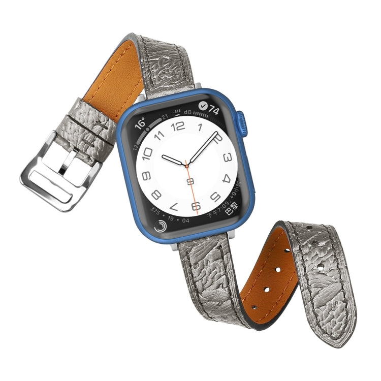 Twist Braided Leather Watchband For Apple Watch Series