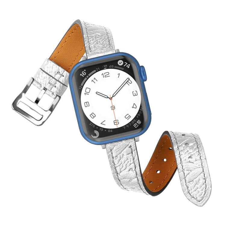 Twist Braided Leather Watchband For Apple Watch Series