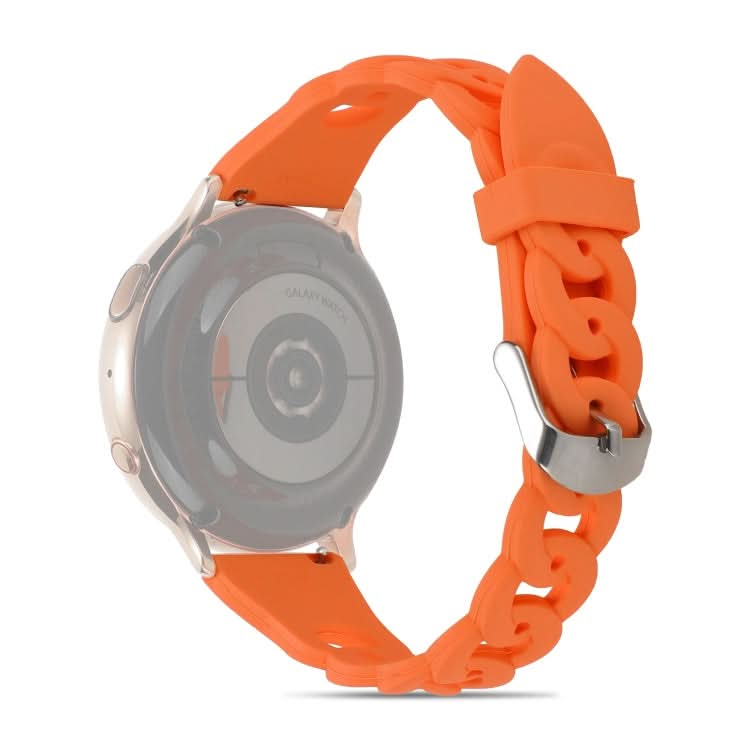 Ring Buckle Silicone Watchband