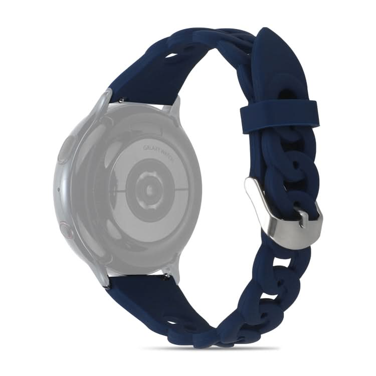 Ring Buckle Silicone Watchband