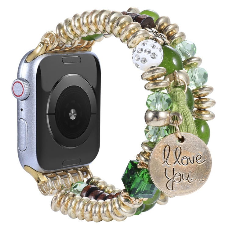 Tassel Beaded Watchband For Apple Watch Series