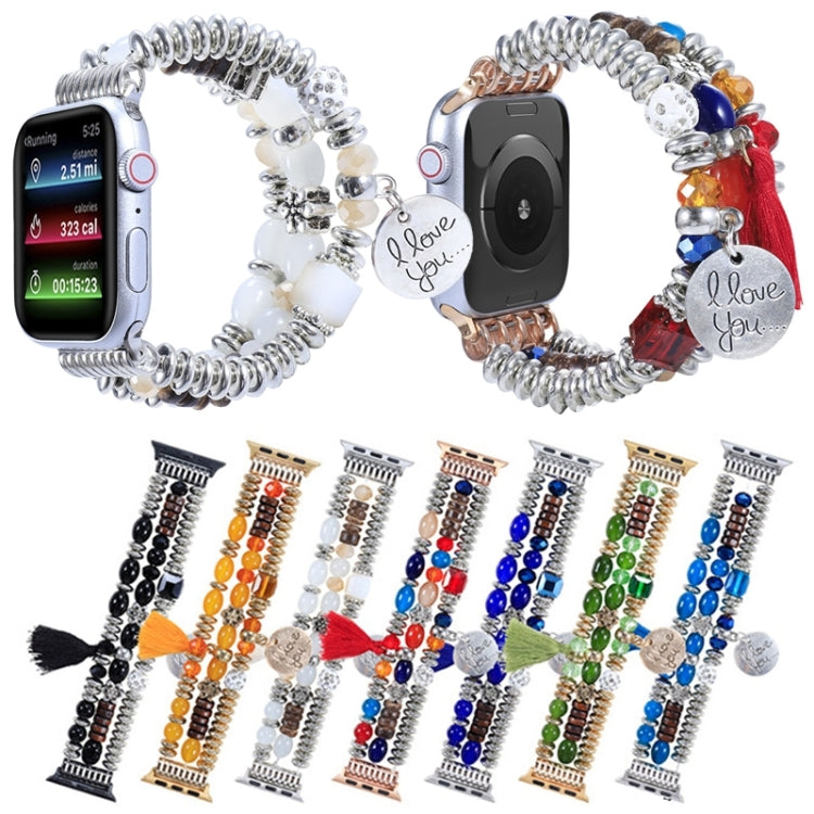 Tassel Beaded Watchband For Apple Watch Series