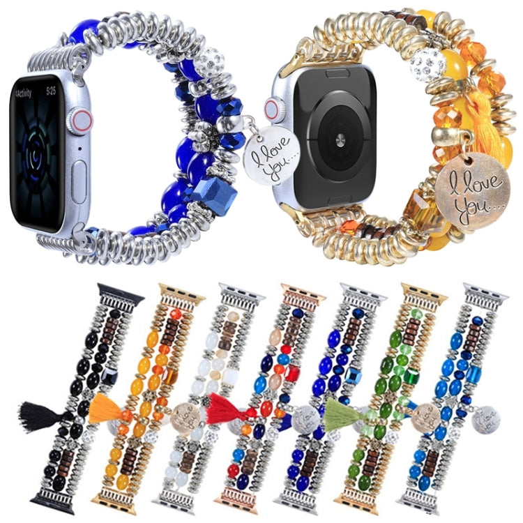 Tassel Beaded Watchband For Apple Watch Series