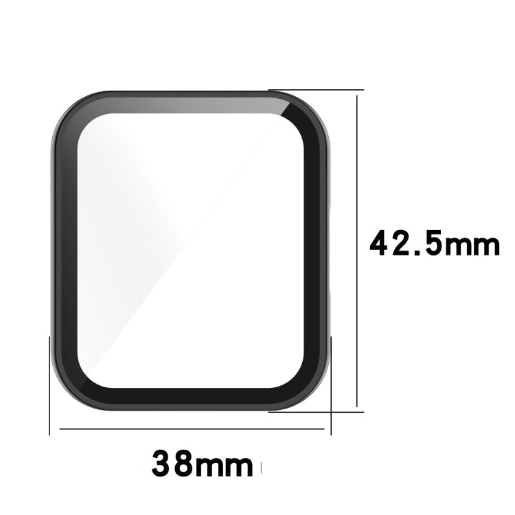 PC + Tempered Glass Watch Protective Case